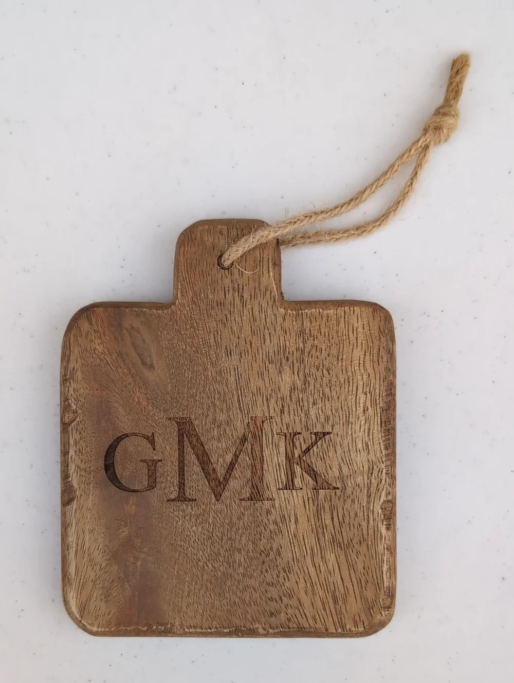 Pottery Barn Engraved Wood Coaster Set